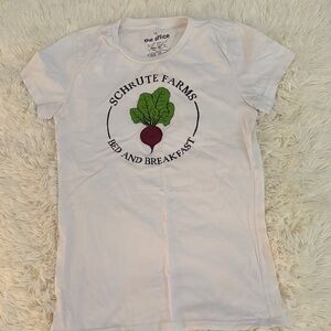 The Office White Schrute Farms Tee